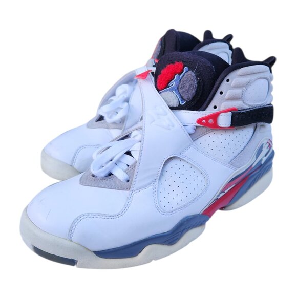 Air Jordan 8 Retro Bugs Bunny 305381-103 Sneakers Shoes White Red Grey 9.5 - Picture 7 of 11